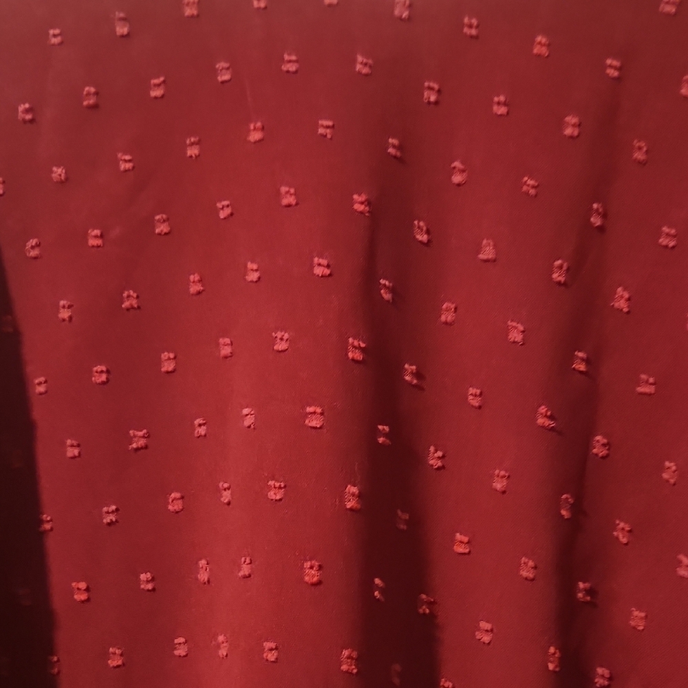 SHEIN Burgundy Long Sleeve Dress - Picture 3 of 6